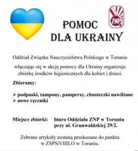 Pomoc Ukraina